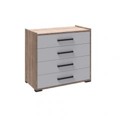 Спальня Соната Комод (Белый/Дуб крафт золотой) в Кудымкаре - kudymkar.mebel24.online | фото
