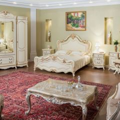 Спальный гарнитур Мона Лиза (крем) 1600 в Кудымкаре - kudymkar.mebel24.online | фото