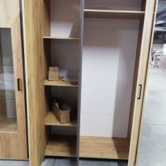 Спальный гарнитур МСП-1 (Модульный) Дуб золотой/Камень темный в Кудымкаре - kudymkar.mebel24.online | фото 16
