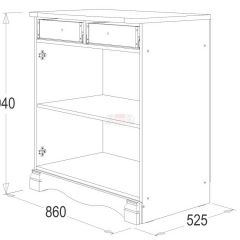 Спальный гарнитур Ольга-1Н (модульная) в Кудымкаре - kudymkar.mebel24.online | фото 18