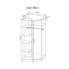 СОФИ Спальный гарнитур (модульный) в Кудымкаре - kudymkar.mebel24.online | фото 27