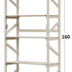 Стеллаж Конструктор Арт.С1600-1 в Кудымкаре - kudymkar.mebel24.online | фото 2