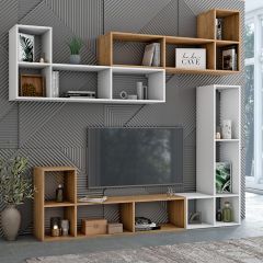 Стеллаж универсальный (ЛДСП белый) в Кудымкаре - kudymkar.mebel24.online | фото 2