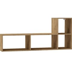 Стеллаж универсальный (ЛДСП дуб крафт золотой) в Кудымкаре - kudymkar.mebel24.online | фото