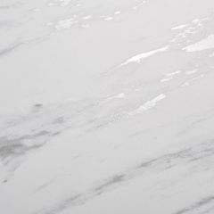 Стол BELLUNO 160 MARBLES KL-99 Белый мрамор матовый, итальянская керамика/ белый каркас, ®DISAUR в Кудымкаре - kudymkar.mebel24.online | фото 9