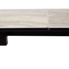 Стол IVAR 180 MARBLES KL-80 Серый мрамор, итальянская керамика, ®DISAUR в Кудымкаре - kudymkar.mebel24.online | фото 2