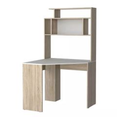 Компьютерный стол №11 (Дуб Сонома/Белый глянец) в Кудымкаре - kudymkar.mebel24.online | фото 2