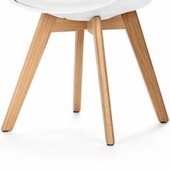 Стул Barneo N-12-2 Sephi PU белый в Кудымкаре - kudymkar.mebel24.online | фото 3