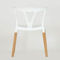 Стул Barneo N-218 Wishbone интерьерный кухонный белый в Кудымкаре - kudymkar.mebel24.online | фото 2