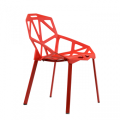 Стул Barneo N-229 One красный в Кудымкаре - kudymkar.mebel24.online | фото