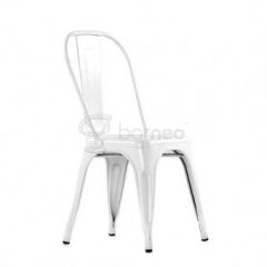 Стул Barneo N-240 Tolix (RAL9003 Белый) в Кудымкаре - kudymkar.mebel24.online | фото