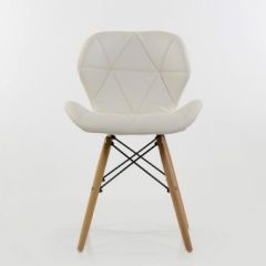 Стул Barneo N-42 Perfecto PU белый в Кудымкаре - kudymkar.mebel24.online | фото 3