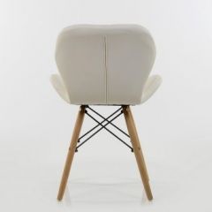 Стул Barneo N-42 Perfecto PU белый в Кудымкаре - kudymkar.mebel24.online | фото 4