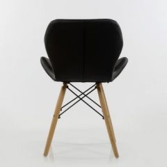Стул Barneo N-42 Perfecto PU черный в Кудымкаре - kudymkar.mebel24.online | фото 3