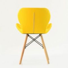Стул Barneo N-42 Perfecto PU желтый в Кудымкаре - kudymkar.mebel24.online | фото 3