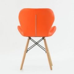 Стул Barneo N-42 Perfecto PU оранжевый в Кудымкаре - kudymkar.mebel24.online | фото 3