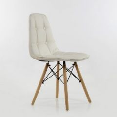 Стул Barneo N-43 Pulsante PU белый в Кудымкаре - kudymkar.mebel24.online | фото 4