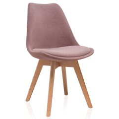 Стул деревянный Bonuss light purple / wood в Кудымкаре - kudymkar.mebel24.online | фото