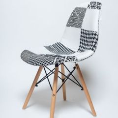 Стул SC 005 черно-белый в Кудымкаре - kudymkar.mebel24.online | фото