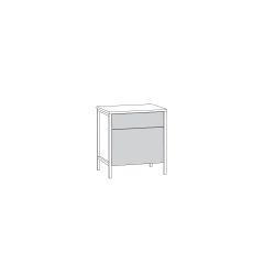 Трувор Тумба прикроватная 13.290 N в Кудымкаре - kudymkar.mebel24.online | фото 2