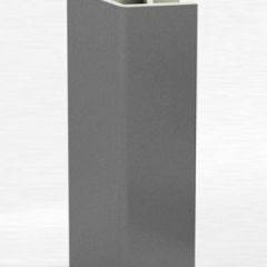 Угловое соединение для цоколя 135 гр. h150 мм (Алюминий, Белый, Черный, Сономаый) в Кудымкаре - kudymkar.mebel24.online | фото