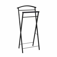 ВНП 398 Ч Вешалка костюмная "Контур малый" Черный в Кудымкаре - kudymkar.mebel24.online | фото 2
