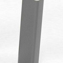Торцевая заглушка для цоколя h150 мм Цвет Алюминий (Алюминий, Белый, Черный, Сонома) в Кудымкаре - kudymkar.mebel24.online | фото