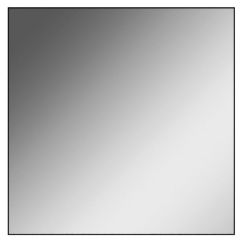 Зеркало Corsica 500х500 black без подсветки Sansa (SB1063Z) в Кудымкаре - kudymkar.mebel24.online | фото 1