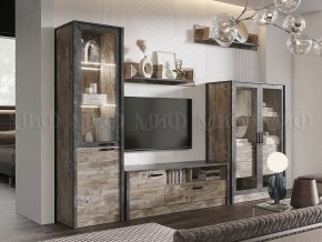 Амели Тумба ТВ (Дуб Юкон-Бетон темный) в Кудымкаре - kudymkar.mebel24.online | фото 3