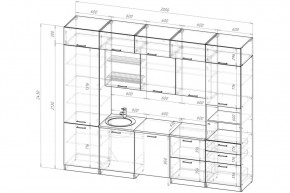 АНТИКА Кухонный гарнитур Экстра 5 (3000 мм) в Кудымкаре - kudymkar.mebel24.online | фото 2