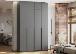 Антресоль 1600 «ШК-5» Графит серый в Кудымкаре - kudymkar.mebel24.online | фото 4