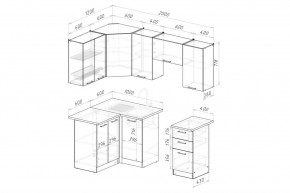 АСАЯ Кухонный гарнитур Оптима 5 (1200*2000 мм) в Кудымкаре - kudymkar.mebel24.online | фото 2