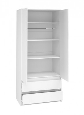 АЙДЕН ШК06-900 Шкаф 2 двери/2 ящика (белый) в Кудымкаре - kudymkar.mebel24.online | фото 2