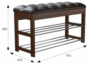 Банкетка-стеллаж для обуви Грейс в Кудымкаре - kudymkar.mebel24.online | фото