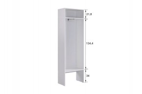 БАСКО Прихожая К10 (белое дерево) в Кудымкаре - kudymkar.mebel24.online | фото 9