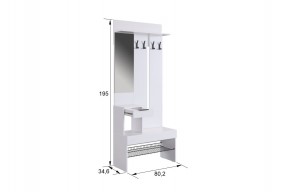 БАСКО Прихожая К7 (кашемир) в Кудымкаре - kudymkar.mebel24.online | фото 3