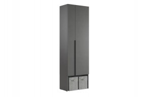 БАСКО Шкаф двухдверный L600 (графит) в Кудымкаре - kudymkar.mebel24.online | фото