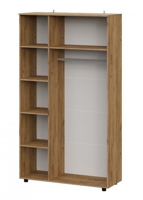 БАЙКАЛ Шкаф трехстворчатый (Графит/Дуб золотой) в Кудымкаре - kudymkar.mebel24.online | фото 2