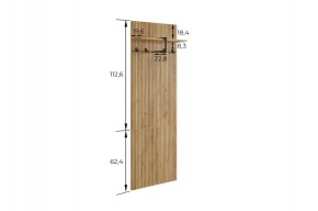 БОДРУМ Прихожая (модульная) дуб крафт золотой в Кудымкаре - kudymkar.mebel24.online | фото 2