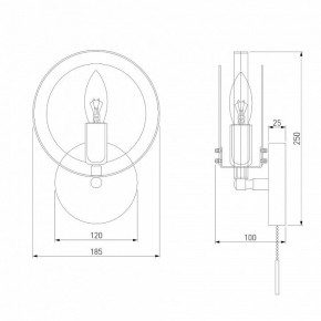 Бра Eurosvet Gallo 70121/1 белый в Кудымкаре - kudymkar.mebel24.online | фото 3