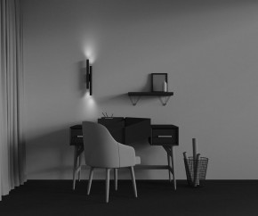 Бра Maytoni Calipso C082WL-24W2.7K-B в Кудымкаре - kudymkar.mebel24.online | фото 4