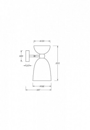 Бра Maytoni Cloches MOD113WL-01W в Кудымкаре - kudymkar.mebel24.online | фото 3