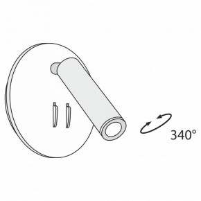 Бра Maytoni Ios 176 C176-WL-01-6W-B в Кудымкаре - kudymkar.mebel24.online | фото 3