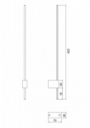 Бра Maytoni Pars C070WL-L6GB3K в Кудымкаре - kudymkar.mebel24.online | фото 3