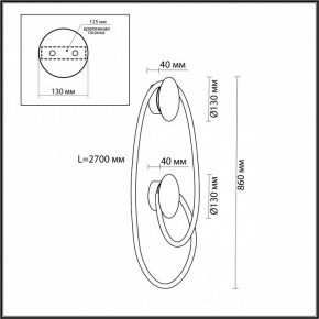 Бра Odeon Light Corda 4391/30WL в Кудымкаре - kudymkar.mebel24.online | фото 4
