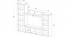 БРУНО Гостиная в Кудымкаре - kudymkar.mebel24.online | фото 2