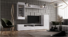 ДАЛЛАС Гостиная (модульная) цемент светлый в Кудымкаре - kudymkar.mebel24.online | фото
