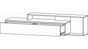 ДАЛЛАС Гостиная (модульная) цемент темный в Кудымкаре - kudymkar.mebel24.online | фото 6