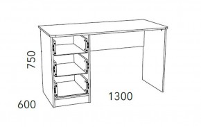 Детская Фанк Письменный стол НМ 011.47-01 М2 в Кудымкаре - kudymkar.mebel24.online | фото 3