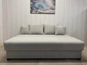 Диван Комфорт-1 (НПБ) велюр Luma 13 св.серый в Кудымкаре - kudymkar.mebel24.online | фото 3